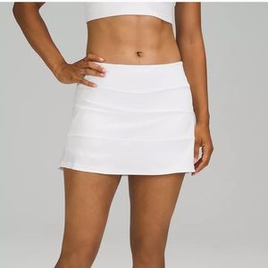 White lululemon tennis skirt size 8